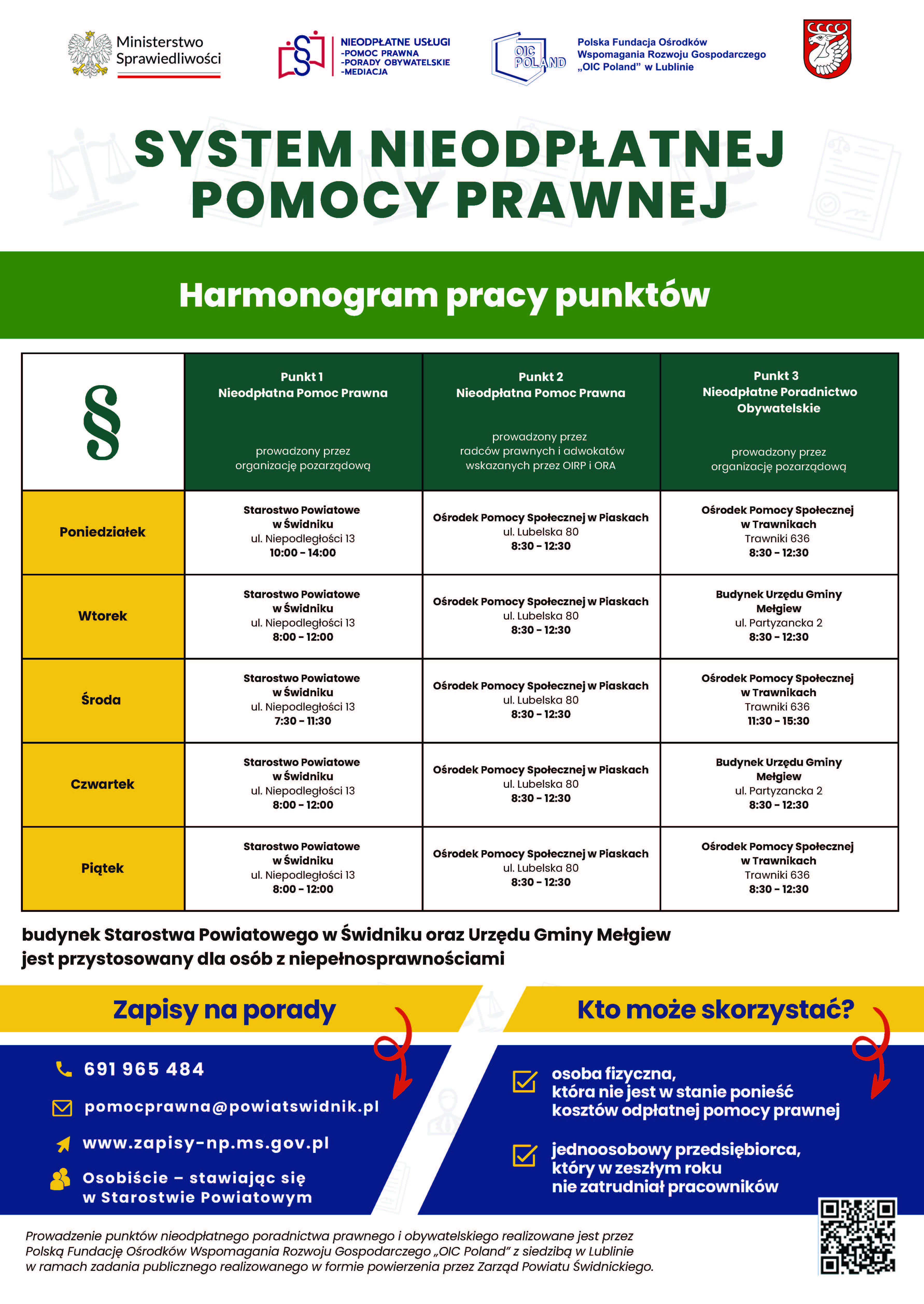 System nieodpłatnej pomocy prawnej